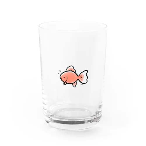 ぽつねんきんぎょ Water Glass
