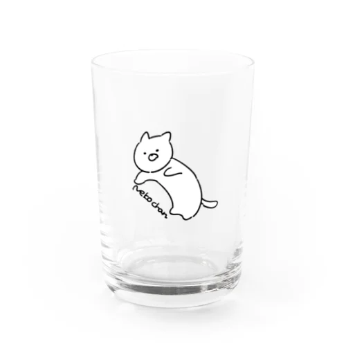ねこちゃん Water Glass