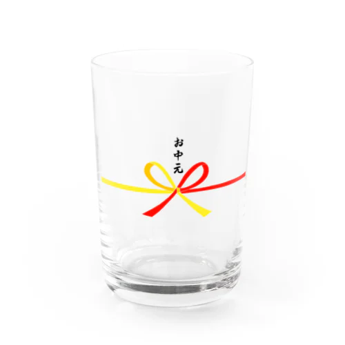 お中元です！（カラー） Water Glass