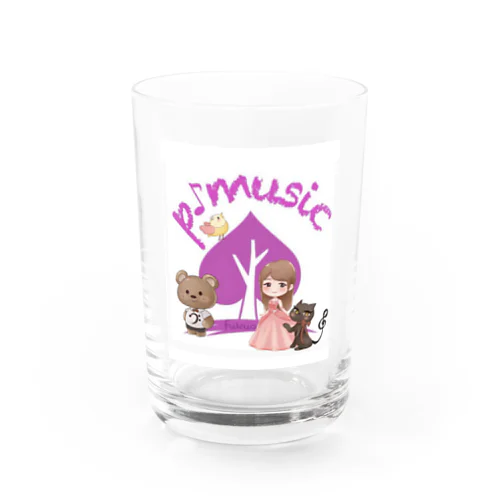 p-musicオリジナルグッズ Water Glass