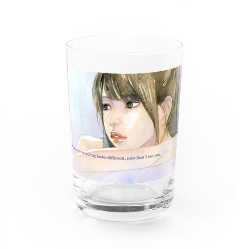 待ちわびる Water Glass
