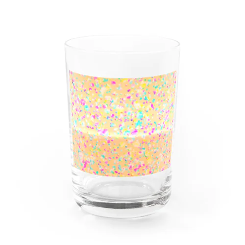 シャボン玉(オレンジ) Water Glass
