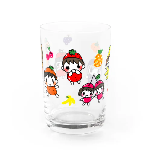 くだものだもの Water Glass