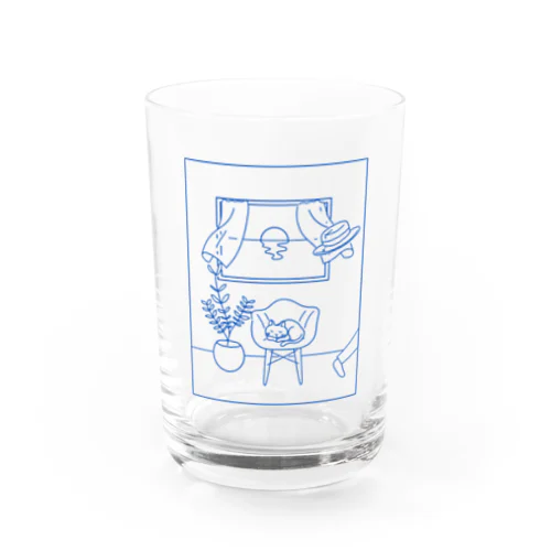 窓辺のネコ Water Glass