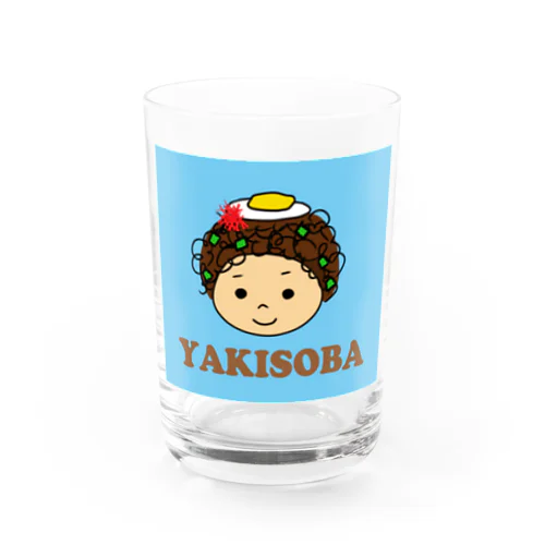 焼きそばちゃん Water Glass