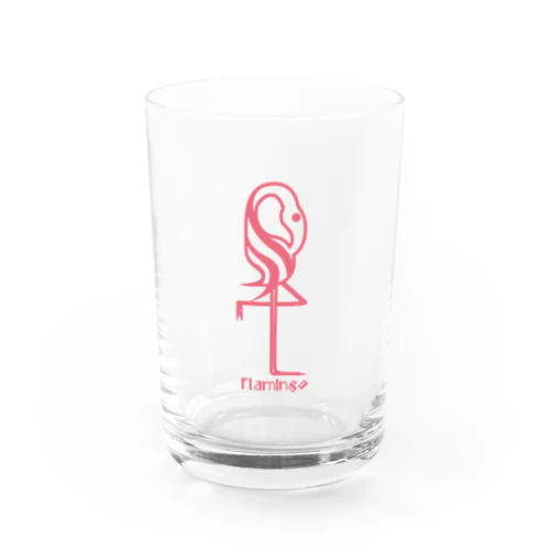 aniまる Flamingo / glass Water Glass