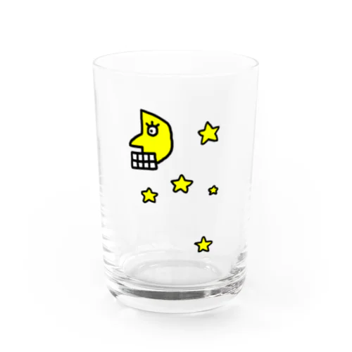 月と星 Water Glass