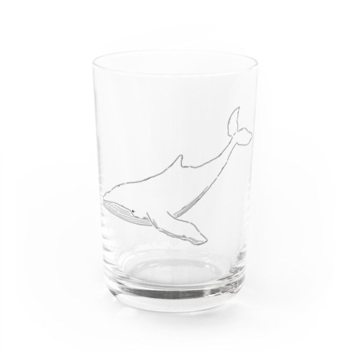 ザトウクジラ Water Glass