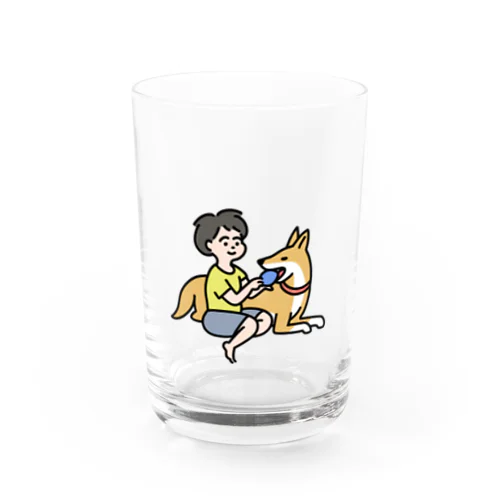 ムスコとイヌ Water Glass