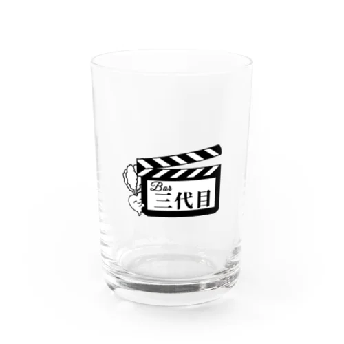 Bar三代目公式(白塗り) Water Glass