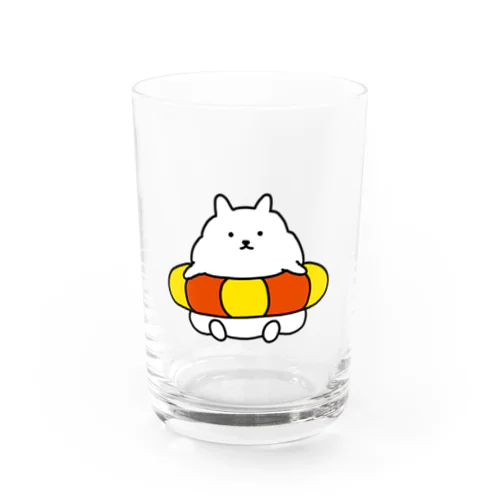 うきわのふわたろう Water Glass