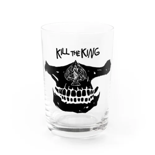 KILL THE KING Water Glass