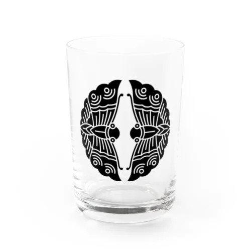 大谷刑部吉継（対い蝶） Water Glass