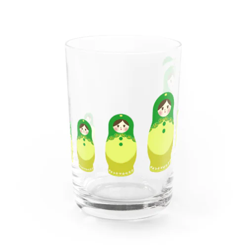 [九州・大分]かぼすマトリョーシカさん Water Glass