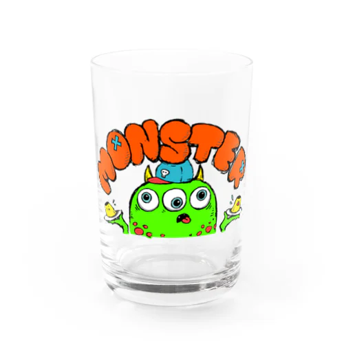 Monster Pudding Water Glass