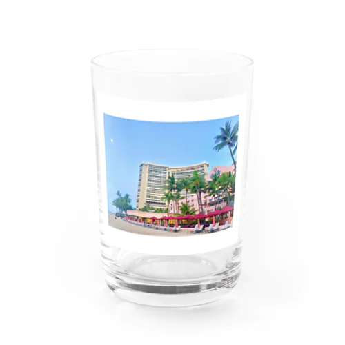 ハワイアンビーチ Water Glass