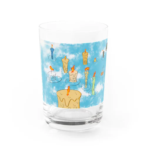 ろうそく人間 Water Glass