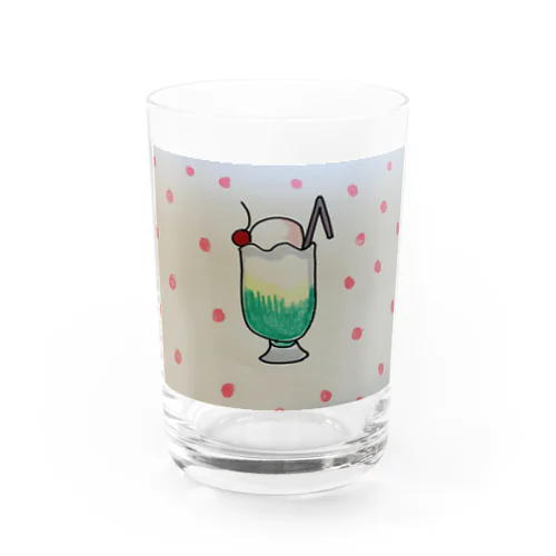 soda （クリームソーダ） Water Glass