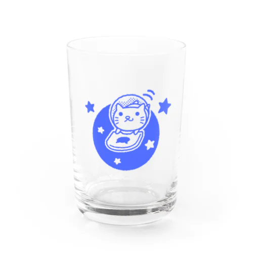 宇宙ネコ遊泳 Water Glass