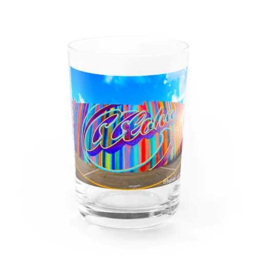 レインボーaloha Water Glass