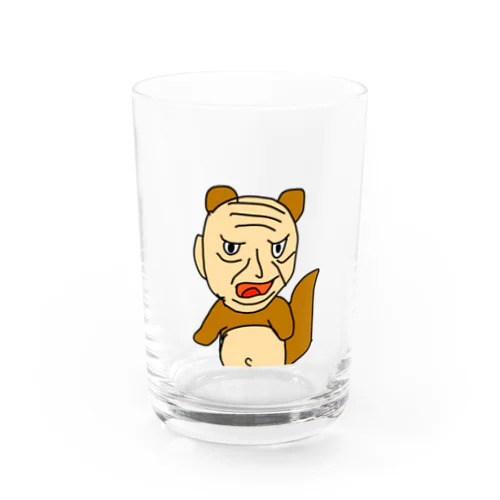 おじたぬき Water Glass