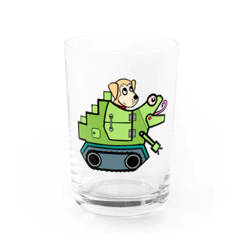 まるちゃんのあいてむ　工事車両 Water Glass