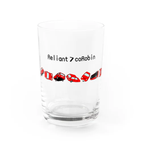 赤　Reliant 7coRobin Water Glass