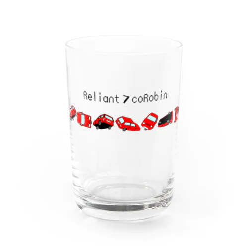 赤　Reliant 7coRobin 文字周り白 グラス