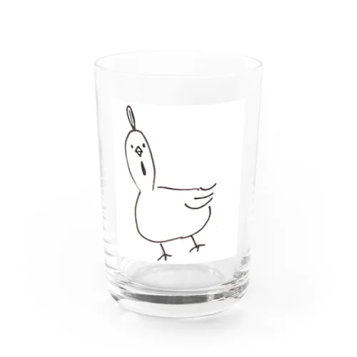 ニワトリさん Water Glass