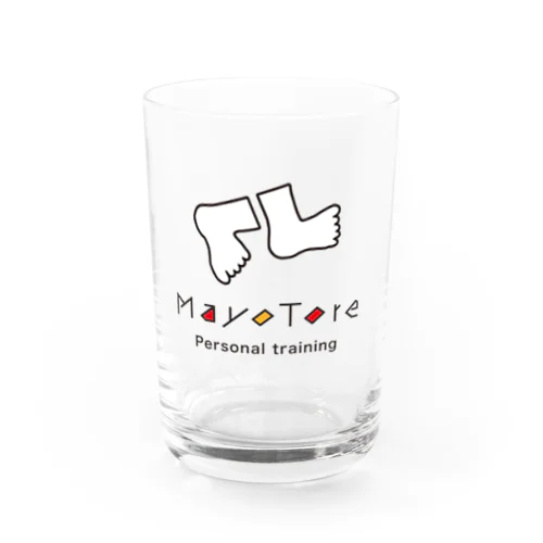 まよとれグッズ Water Glass