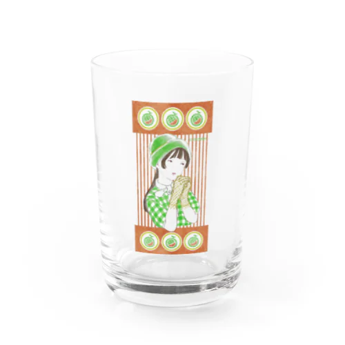 フルーツ飴三姉妹 メロン Water Glass