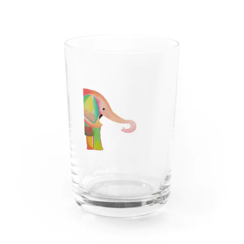 カラフルなゾウグッズ Water Glass