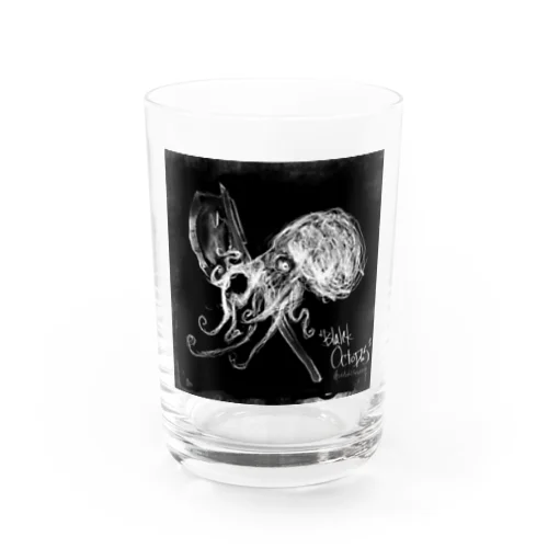 "Black Octopus" Water Glass