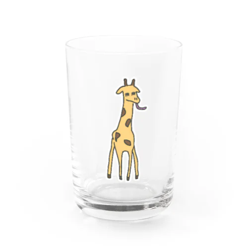 きりんぺろぺろ Water Glass