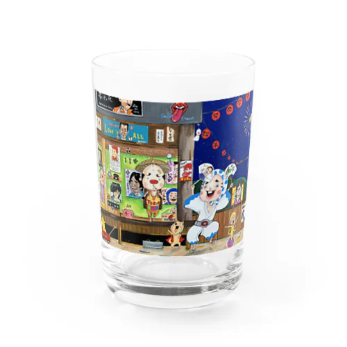 「Natsu-matsuri」 Water Glass
