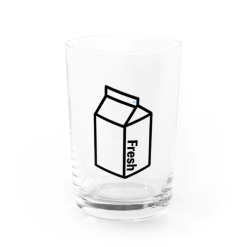 Fresh Milk  Water Glass