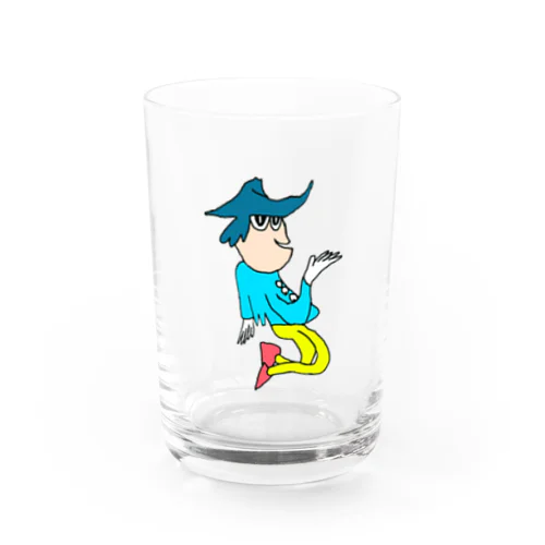 にしみっちゃんの風来坊さん Water Glass