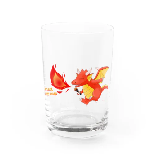 Singing Dragon Water Glass