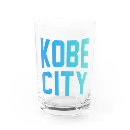 神戸市 KOBE CITY Water Glass