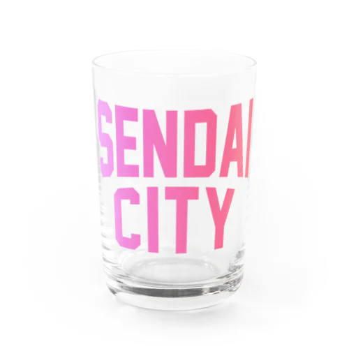 仙台市 SENDAI CITY Water Glass