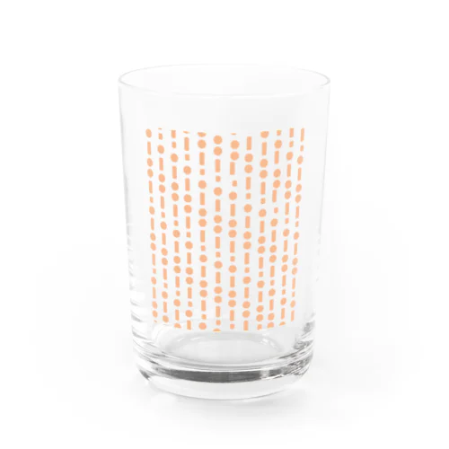 モールス（橙） グラス