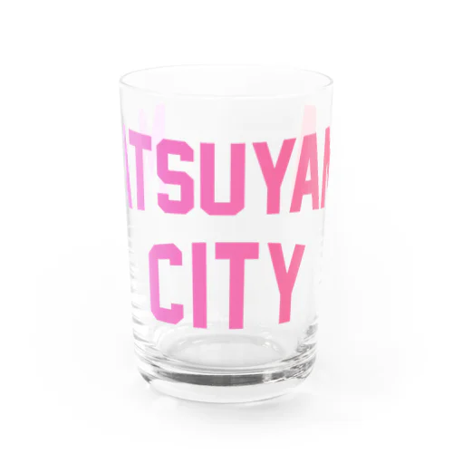 松山市 MATSUYAMA CITY Water Glass