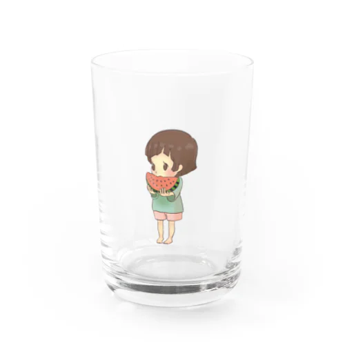 スイカの子 Water Glass