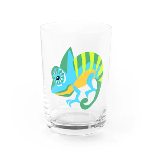 カメレオンくん Water Glass