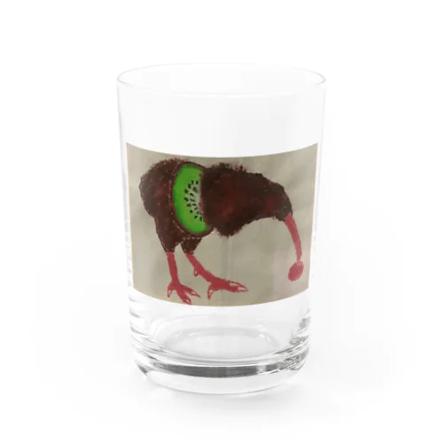 Japanese Kiwi  Water Glass