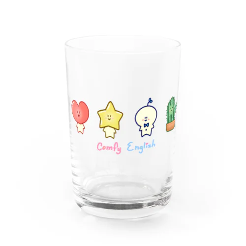 Comfy Friends こども英会話グッズ Water Glass