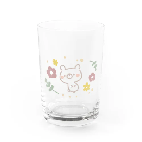 しろくまごろうくん　おはな Water Glass