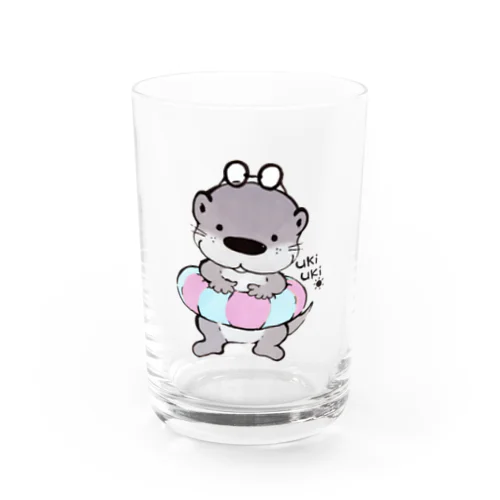 カワウソくん。 Water Glass