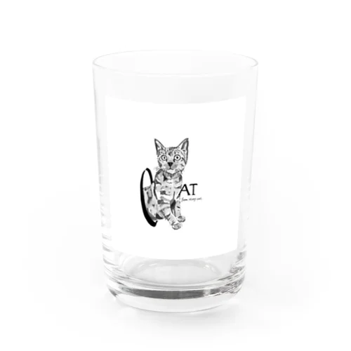 ネコチャン Water Glass