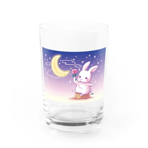 つきばらちゃん Water Glass